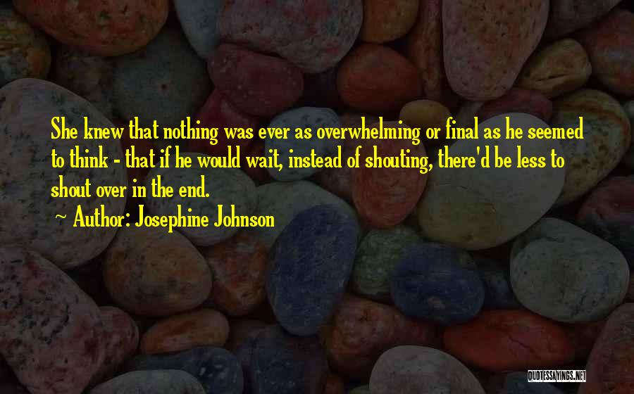 Now In November Quotes By Josephine Johnson