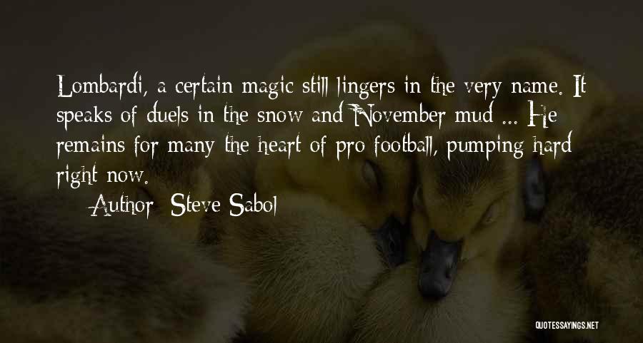 Now In November Quotes By Steve Sabol