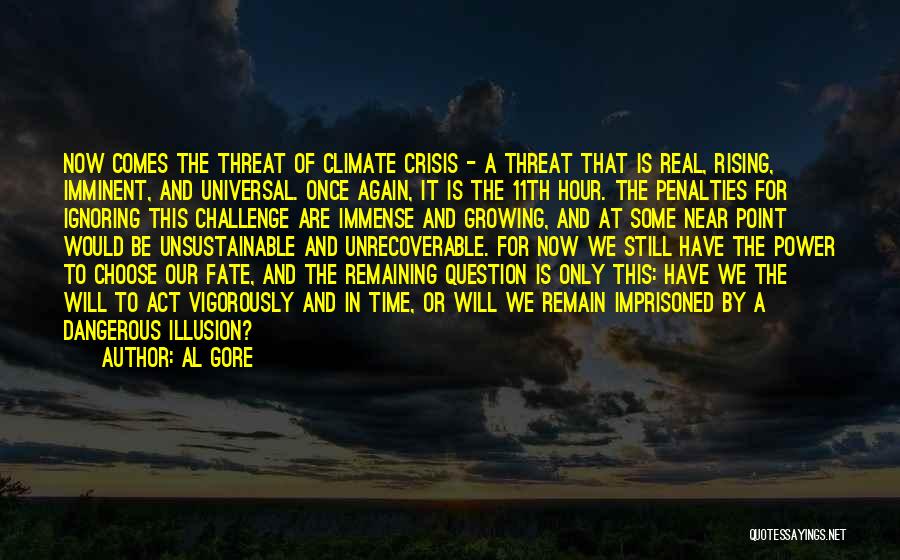 Now Is The Time To Act Quotes By Al Gore