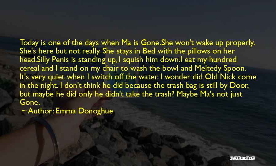 Now She Gone Quotes By Emma Donoghue
