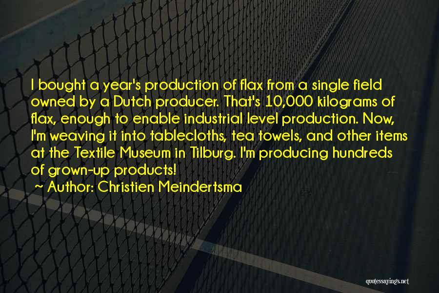 Now That I Single Quotes By Christien Meindertsma