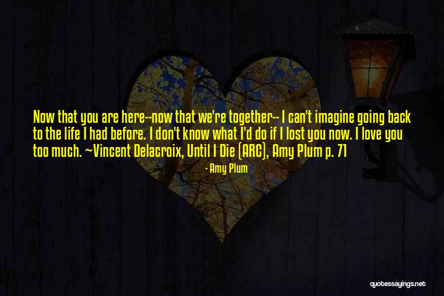 Now That You Are Here Quotes By Amy Plum Now That You Are Here Quotes By Amy Plum
