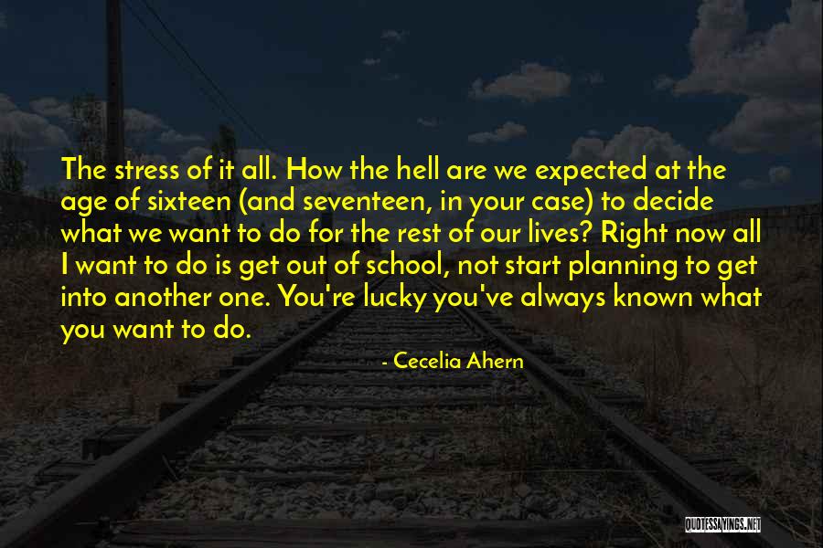 Now What To Do Quotes By Cecelia Ahern