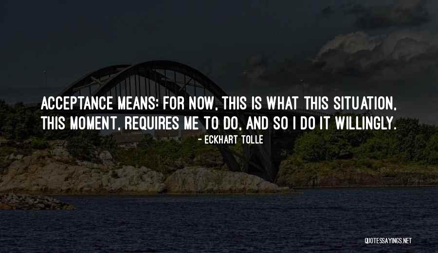 Now What To Do Quotes By Eckhart Tolle