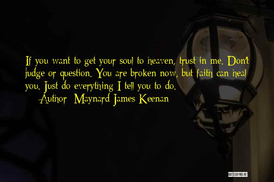 Now Your In Heaven Quotes By Maynard James Keenan