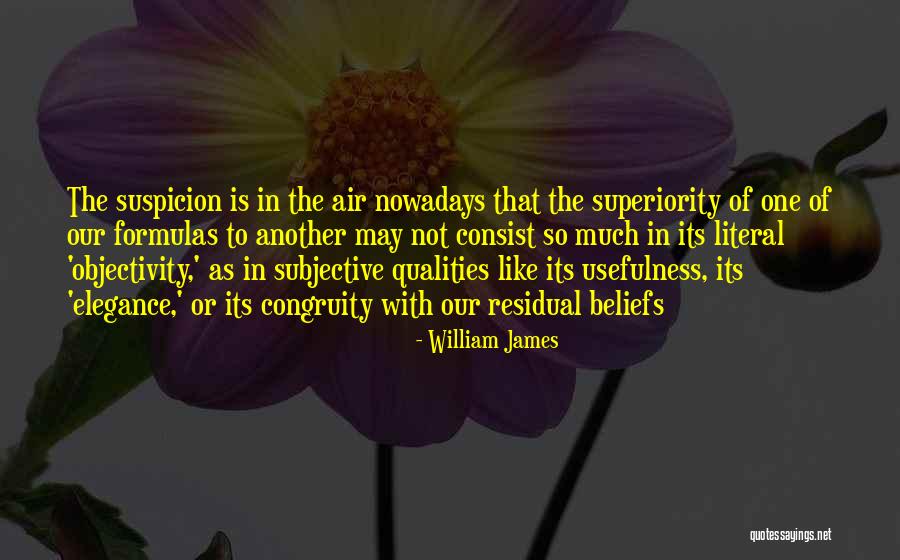 Nowadays Quotes By William James