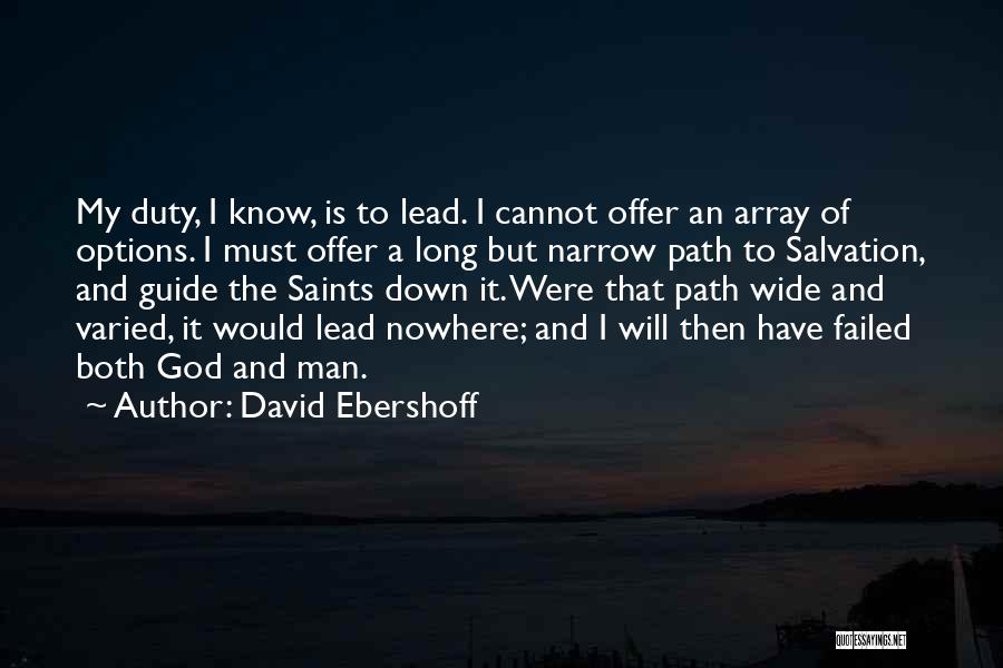 Nowhere Man Quotes By David Ebershoff