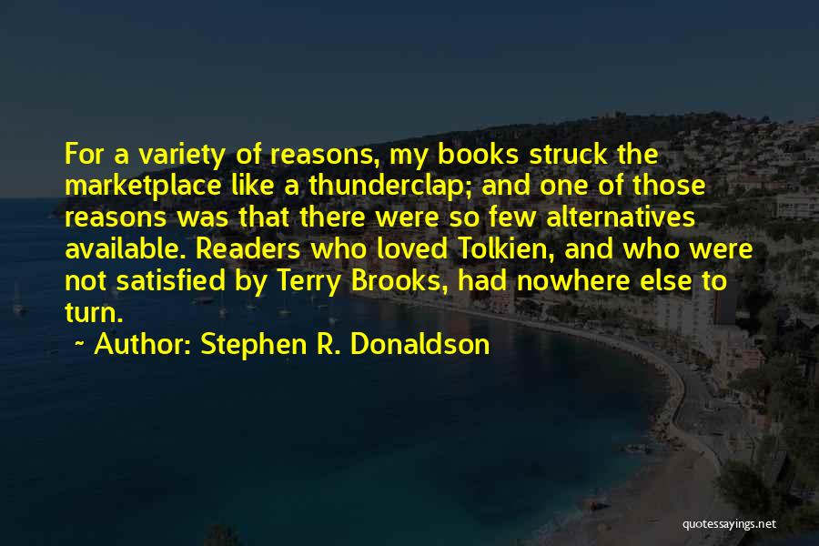 Nowhere To Turn Quotes By Stephen R. Donaldson