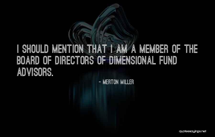 Nowthis Politics Quotes By Merton Miller Nowthis Politics Quotes By Merton Miller