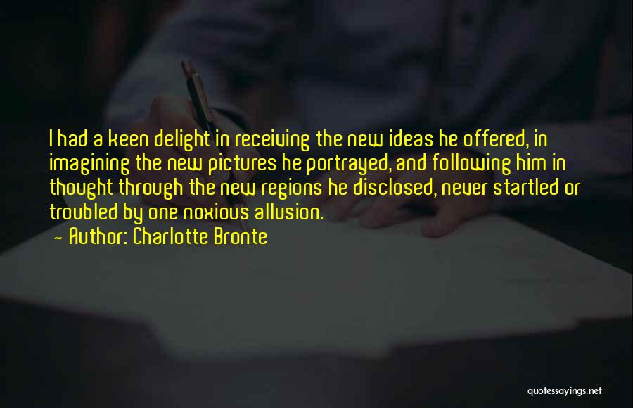 Noxious Quotes By Charlotte Bronte