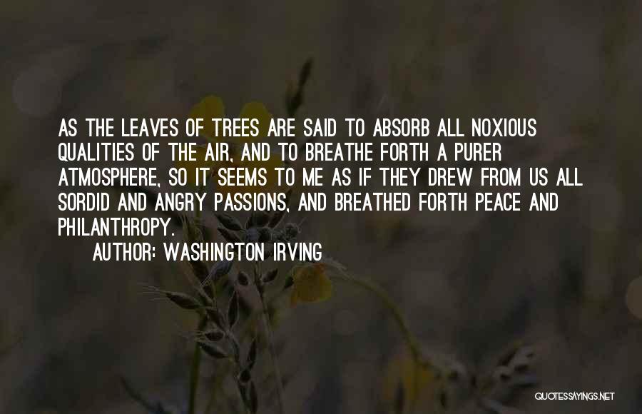 Noxious Quotes By Washington Irving