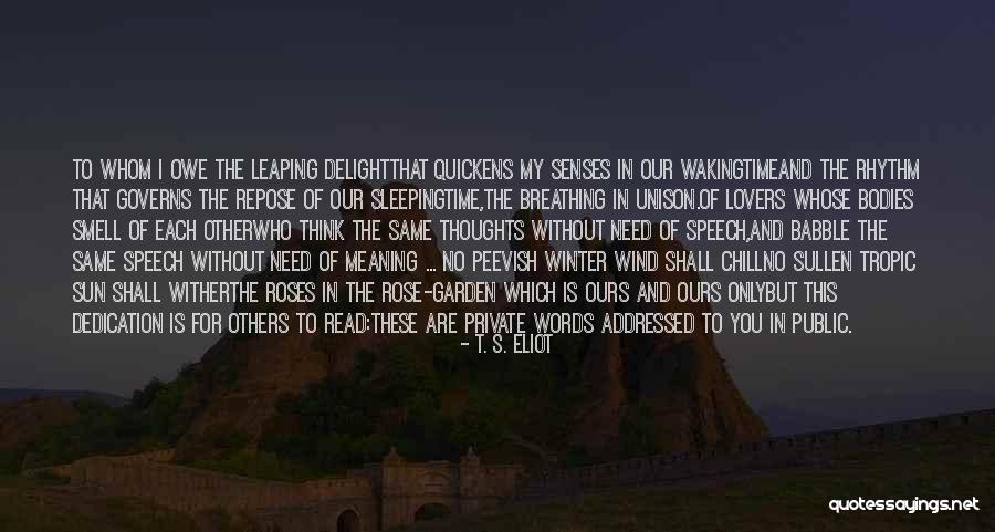 Noxious Scythe Quotes By T. S. Eliot Noxious Scythe Quotes By T. S. Eliot