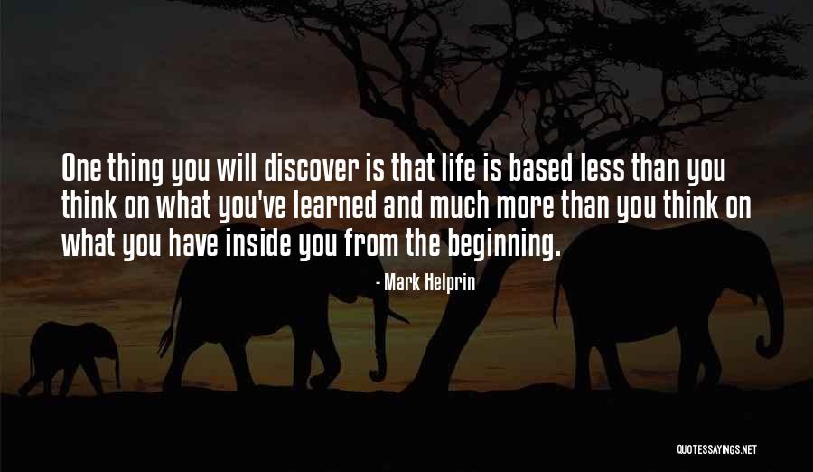 Nozomi Okuhara Quotes By Mark Helprin Nozomi Okuhara Quotes By Mark Helprin