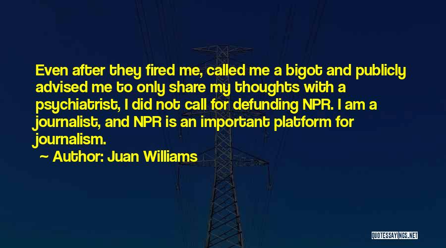 Npr Quotes By Juan Williams