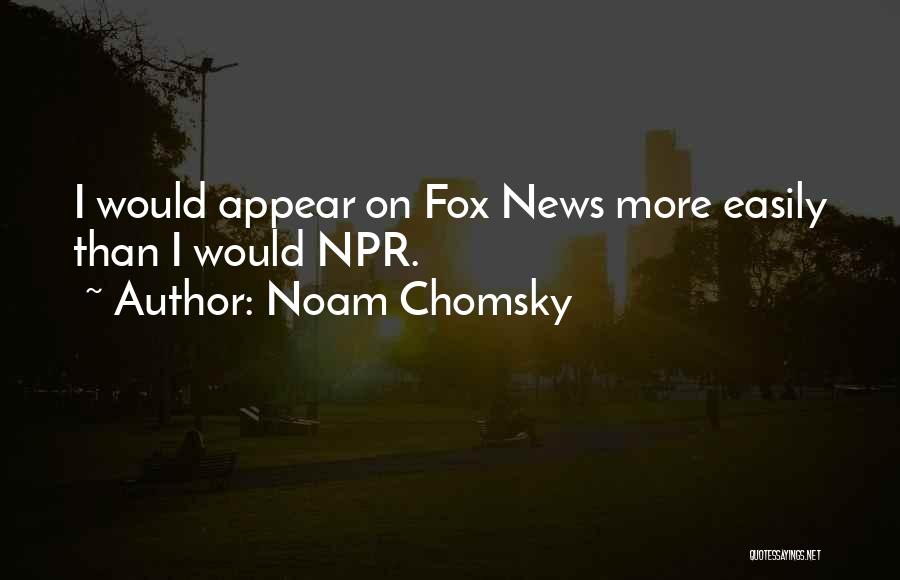 Npr Quotes By Noam Chomsky