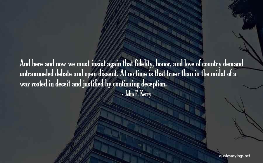 Nr 4 Kleding Quotes By John F. Kerry Nr 4 Kleding Quotes By John F. Kerry