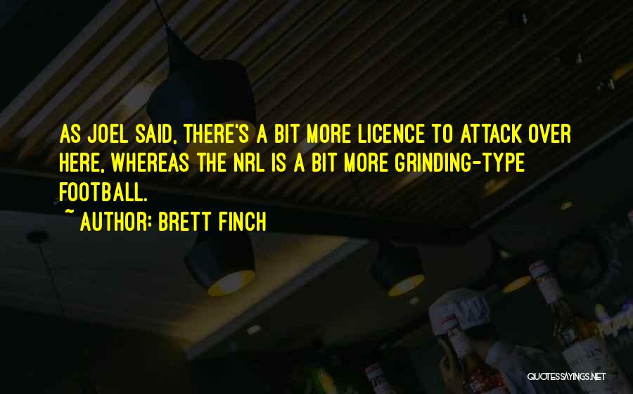 Nrl Quotes By Brett Finch