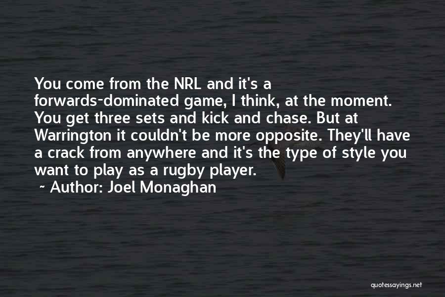 Nrl Quotes By Joel Monaghan