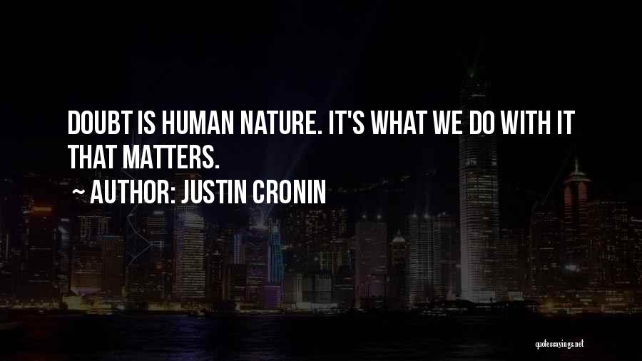 Nspcc Training Quotes By Justin Cronin
