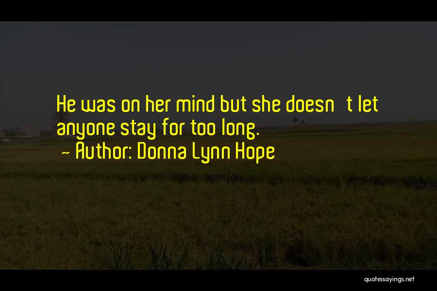 Nsuite Quotes By Donna Lynn Hope