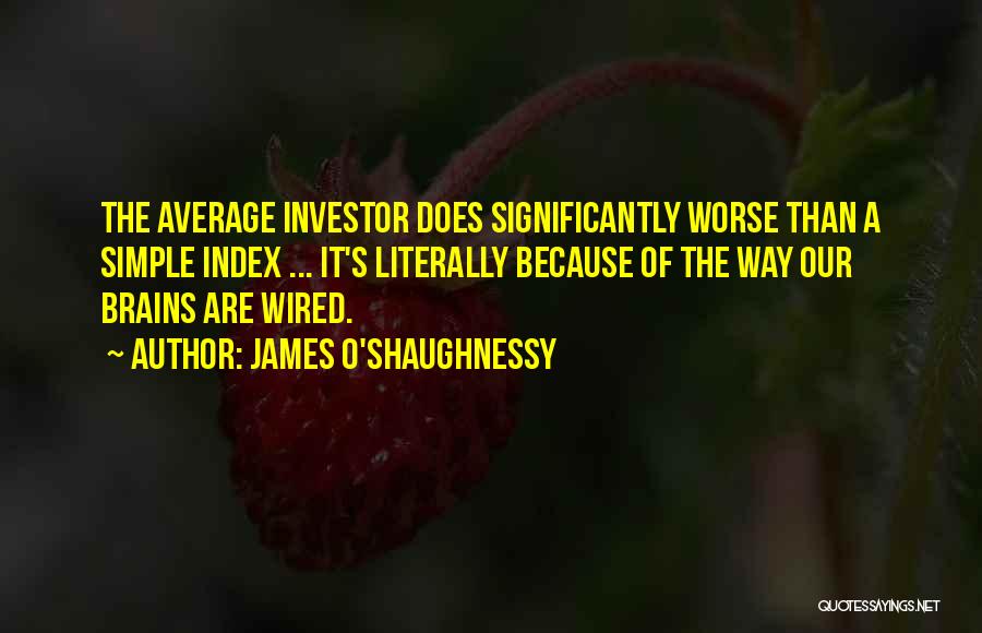 Ntombela Attorneys Quotes By James O'Shaughnessy