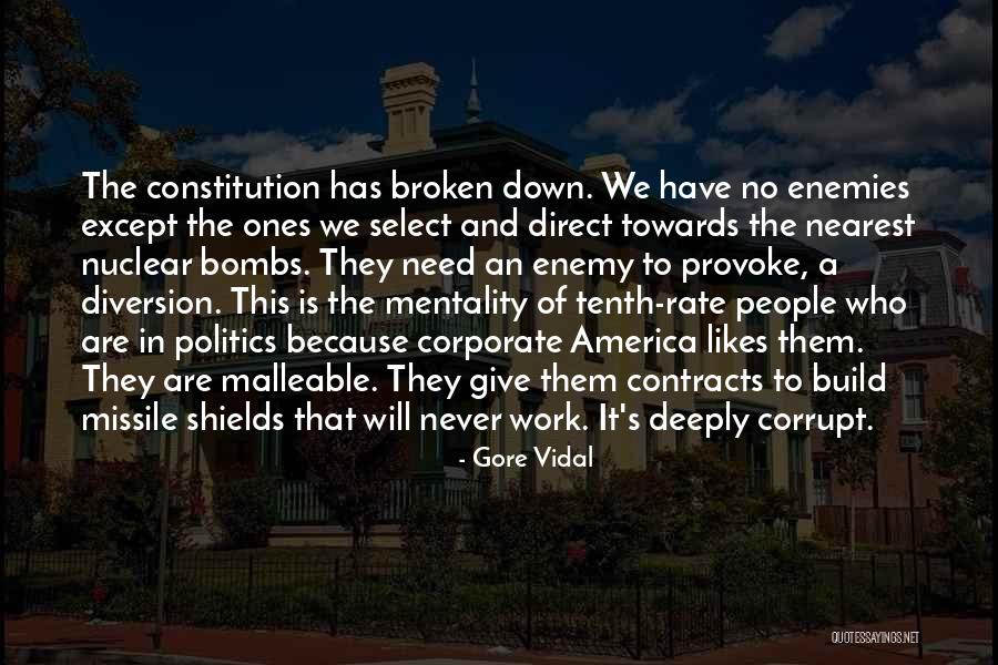 Nuclear Bombs Quotes By Gore Vidal Nuclear Bombs Quotes By Gore Vidal