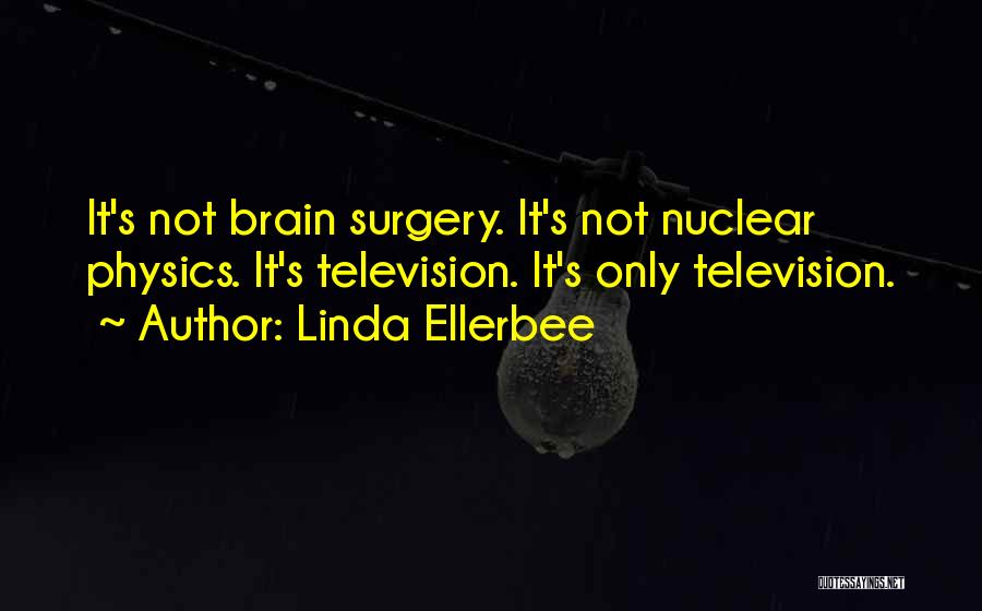 Nuclear Physics Quotes By Linda Ellerbee