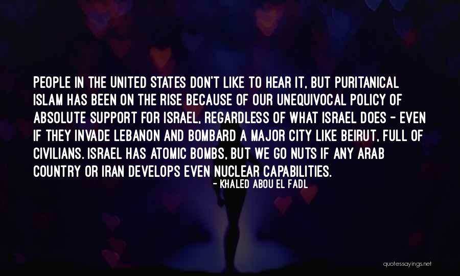 Nuclear Policy Quotes By Khaled Abou El Fadl Nuclear Policy Quotes By Khaled Abou El Fadl