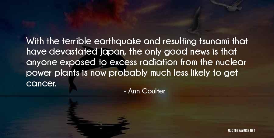 Nuclear Power Plants Quotes By Ann Coulter