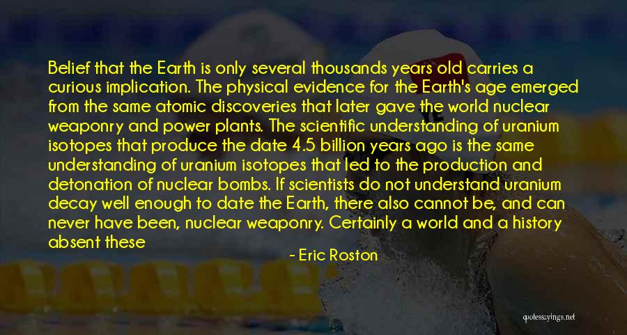 Nuclear Power Plants Quotes By Eric Roston