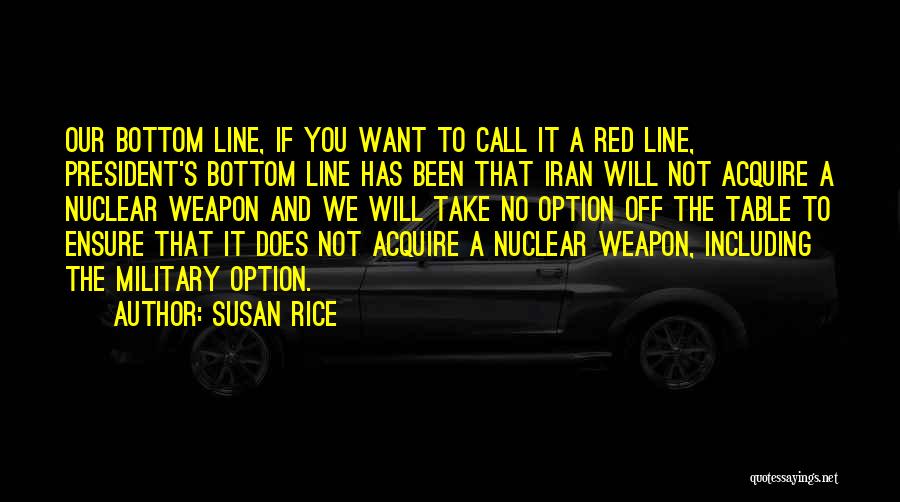 Nuclear Quotes By Susan Rice