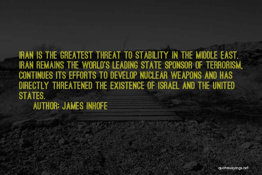 Nuclear Terrorism Quotes By James Inhofe