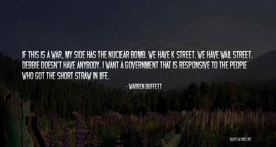 Nuclear War Short Quotes By Warren Buffett Nuclear War Short Quotes By Warren Buffett