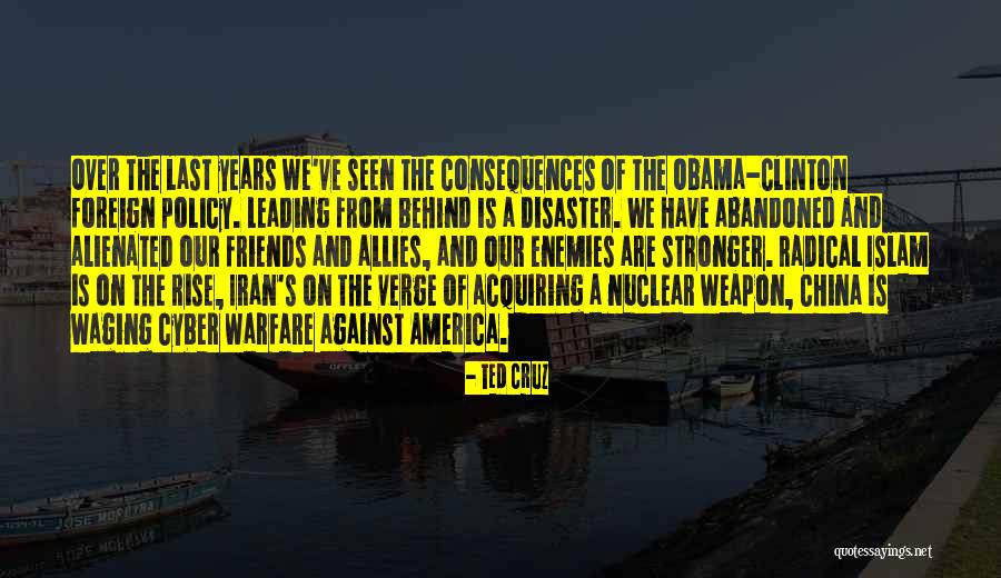 Nuclear Warfare Quotes By Ted Cruz Nuclear Warfare Quotes By Ted Cruz