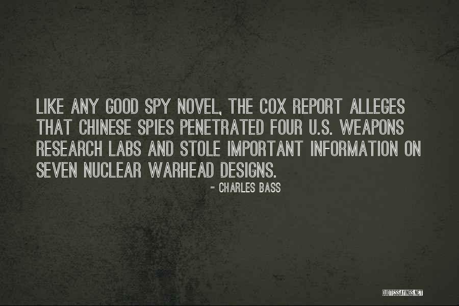 Nuclear Warhead Quotes By Charles Bass