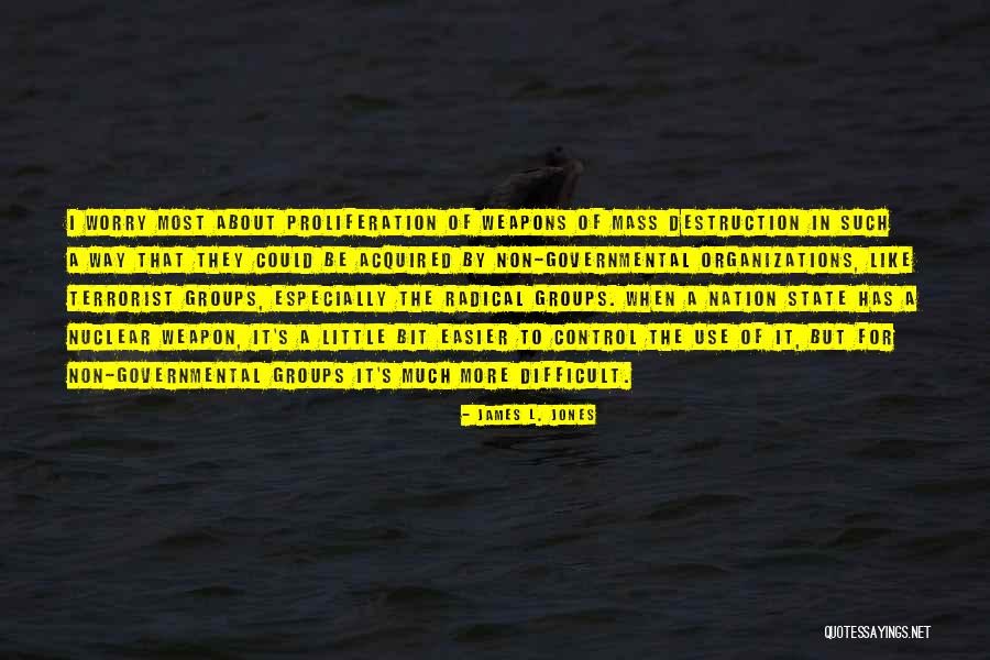 Nuclear Weapon Quotes By James L. Jones Nuclear Weapon Quotes By James L. Jones