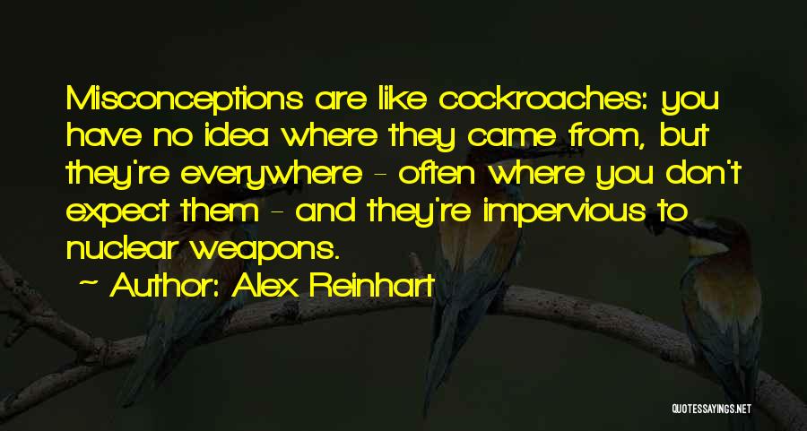 Nuclear Weapons Quotes By Alex Reinhart