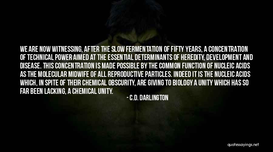 Nucleic Quotes By C.D. Darlington Nucleic Quotes By C.D. Darlington
