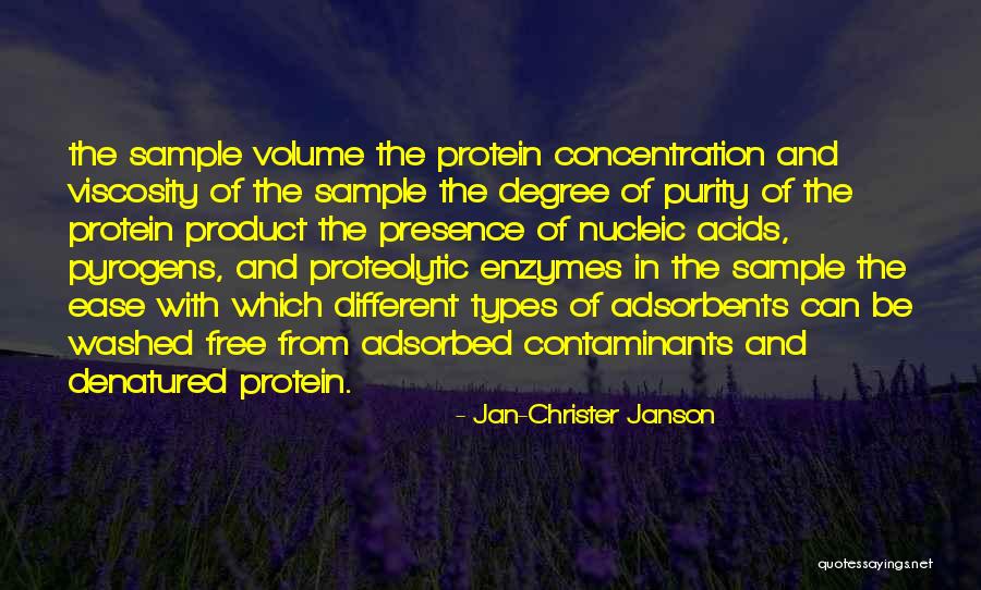 Nucleic Quotes By Jan-Christer Janson Nucleic Quotes By Jan-Christer Janson
