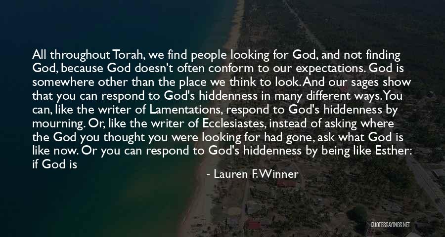 Nudge Quotes By Lauren F. Winner Nudge Quotes By Lauren F. Winner