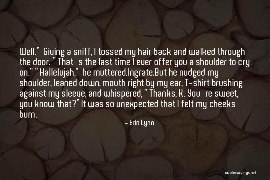 Nudged Quotes By Erin Lynn Nudged Quotes By Erin Lynn