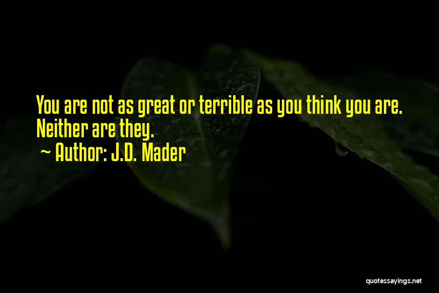 Nuevamente El Quotes By J.D. Mader