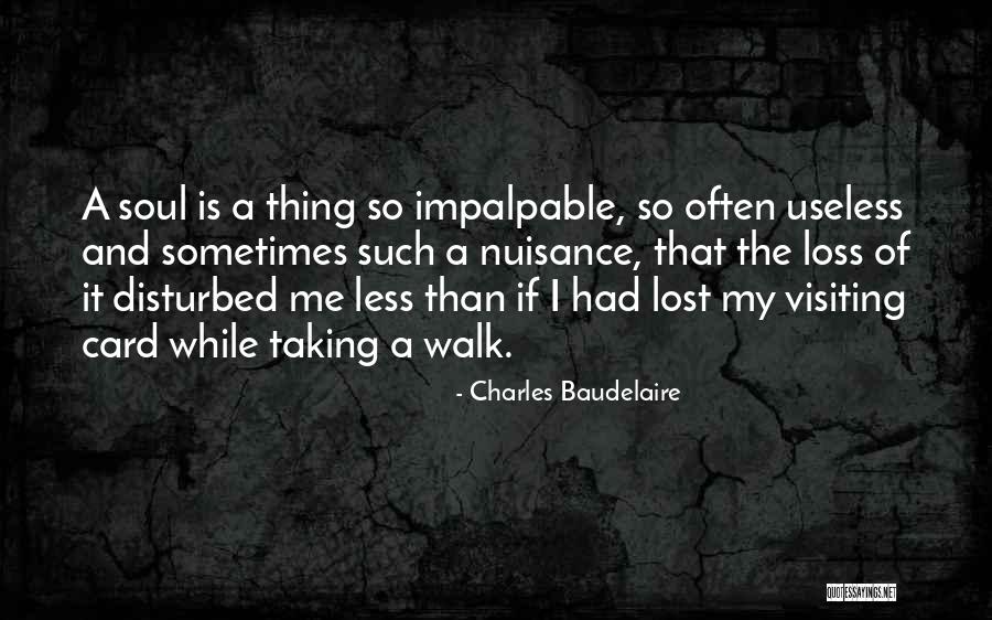 Nuisance Quotes By Charles Baudelaire