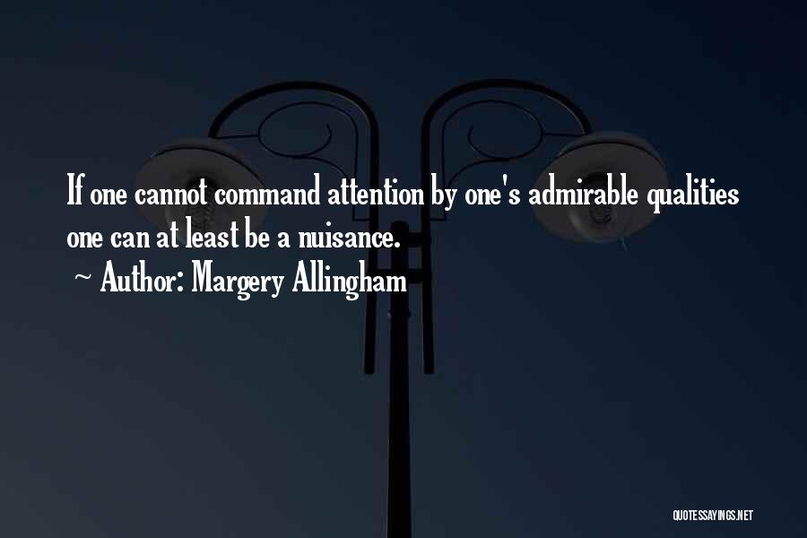 Nuisance Quotes By Margery Allingham