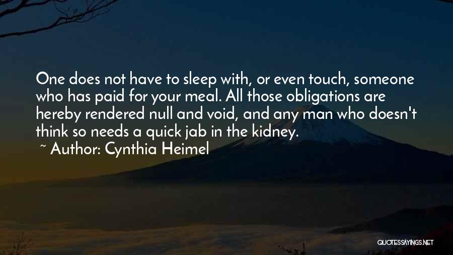 Null And Void Quotes By Cynthia Heimel