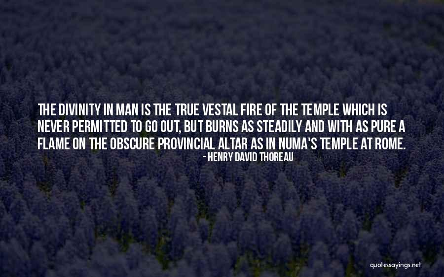 Numa Quotes By Henry David Thoreau