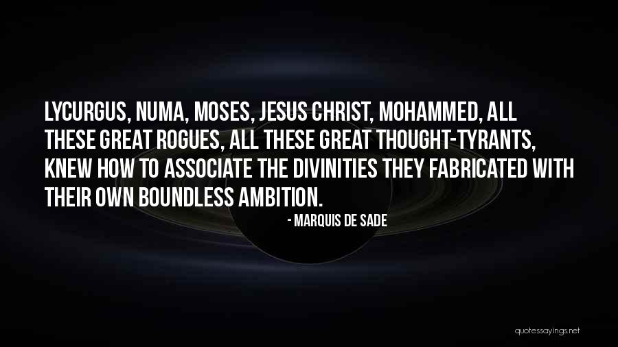 Numa Quotes By Marquis De Sade