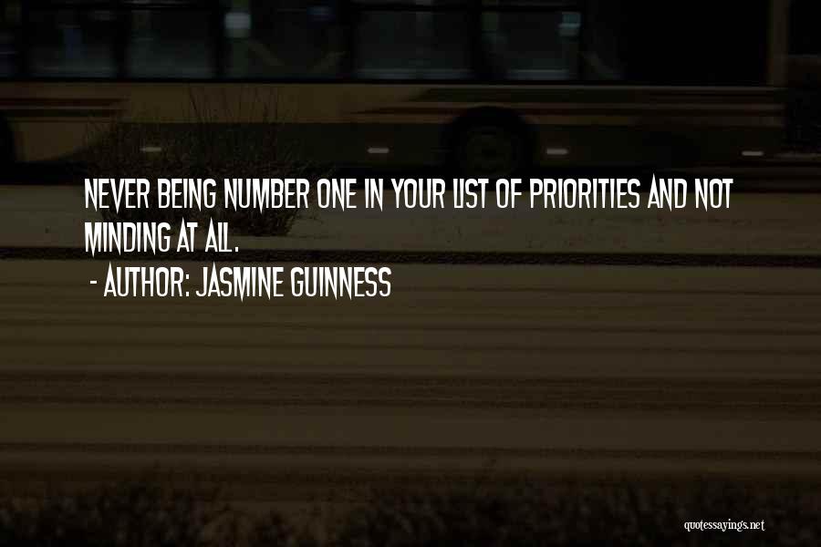 Number 1 Mom Quotes By Jasmine Guinness