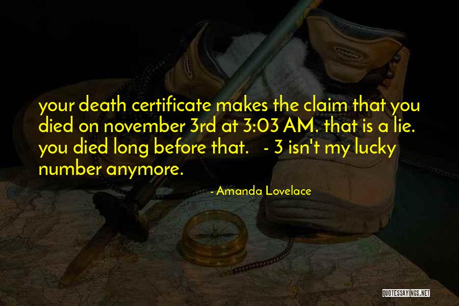 Number 3 Quotes By Amanda Lovelace