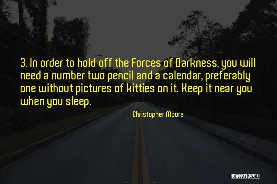 Number 3 Quotes By Christopher Moore